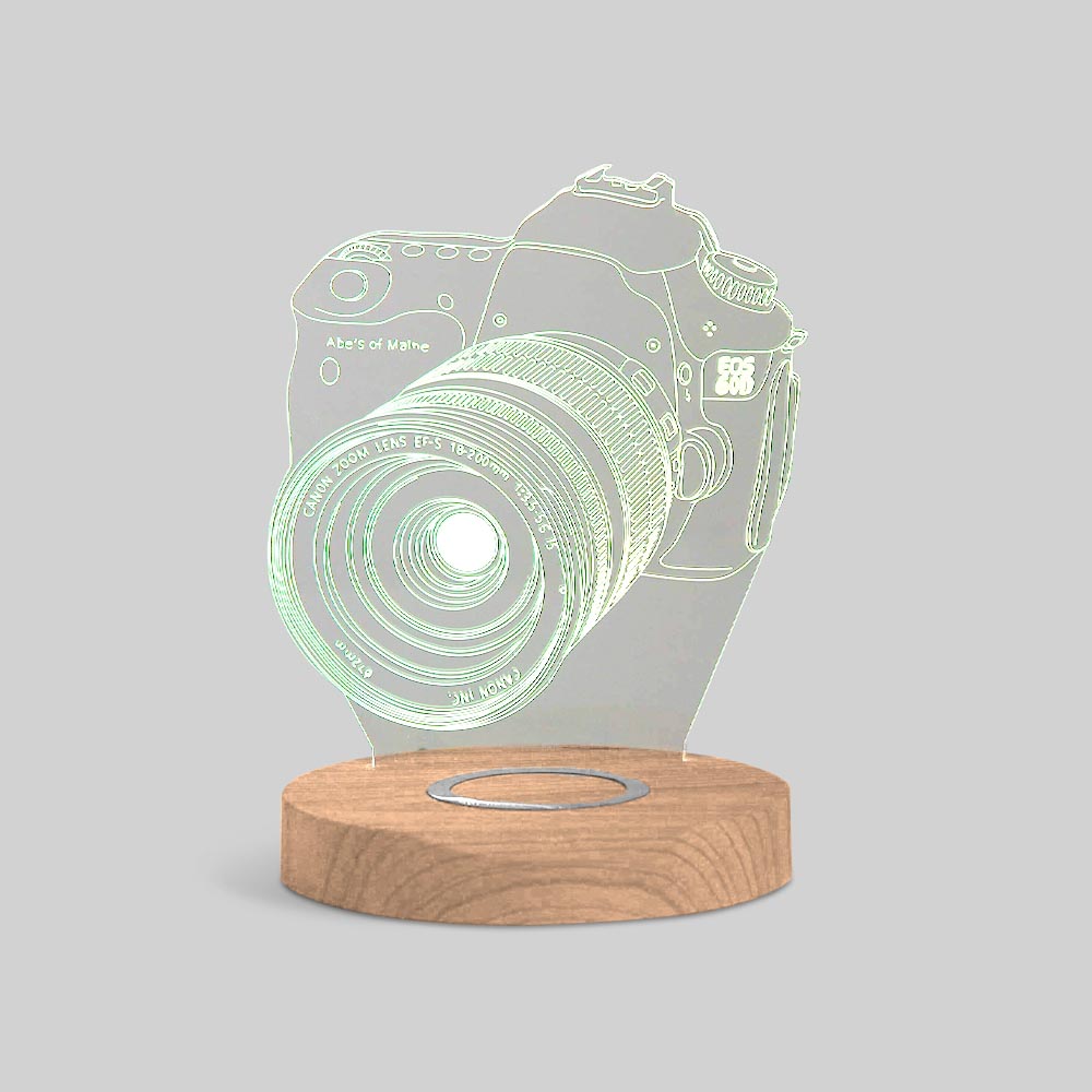 客制亞克力發光無線充電器